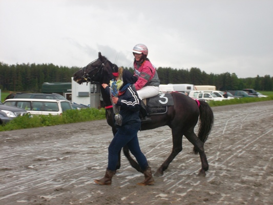 Brenne Junior med rytter Kristina Hande