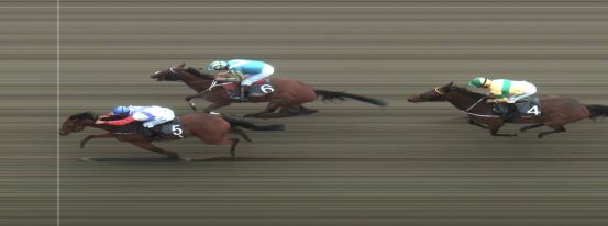 Målfoto for løp 2 på bane OV den 17.05.2023